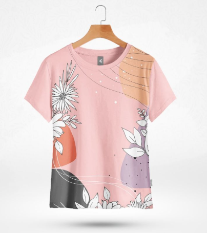 Women Premium Tee -Flora