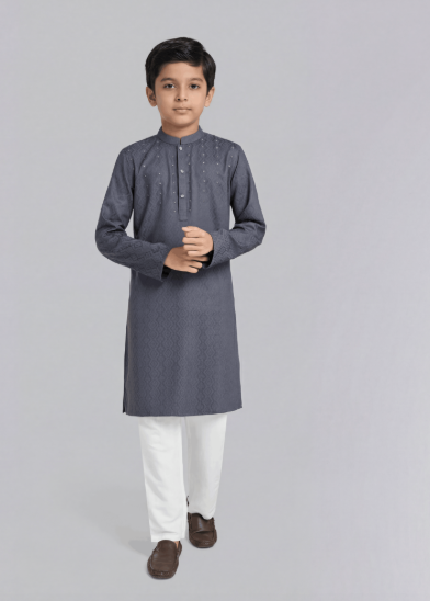 Kid Boys Premium Panjabi -Arnazi Kid