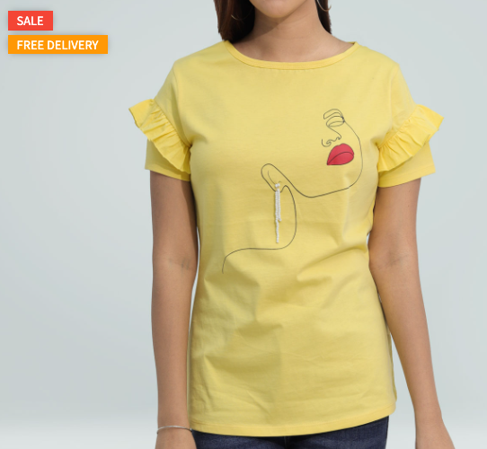 Women Premium Tee -Portraiture