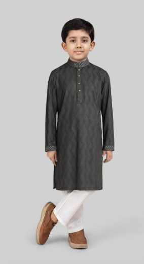 Kid Boys Premium Panjabi -Azrain_Kid